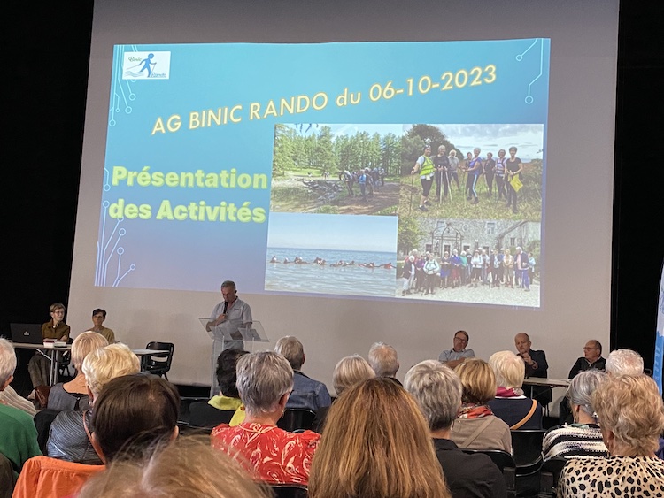 Assemblée générale Binic Rando 2023