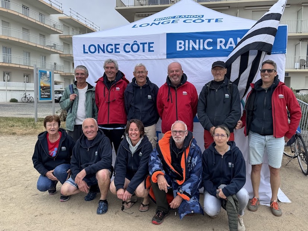 Le groupe le matin des compétitions