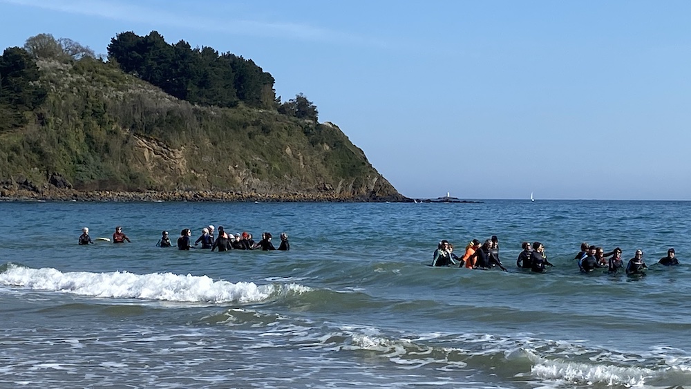 Un vendredi 04 avril plages de Godelins