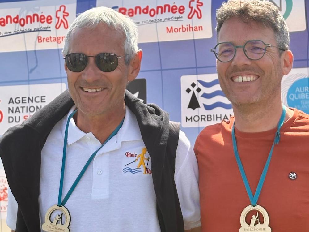 Médaillés Championnat Bretagne Longe Côte Trail